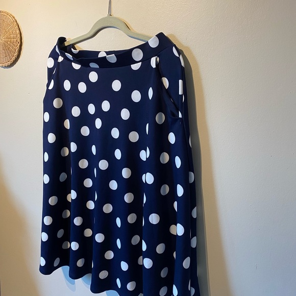 Faith&joy sz large polyester/ spandex polka skirt - Picture 4 of 9